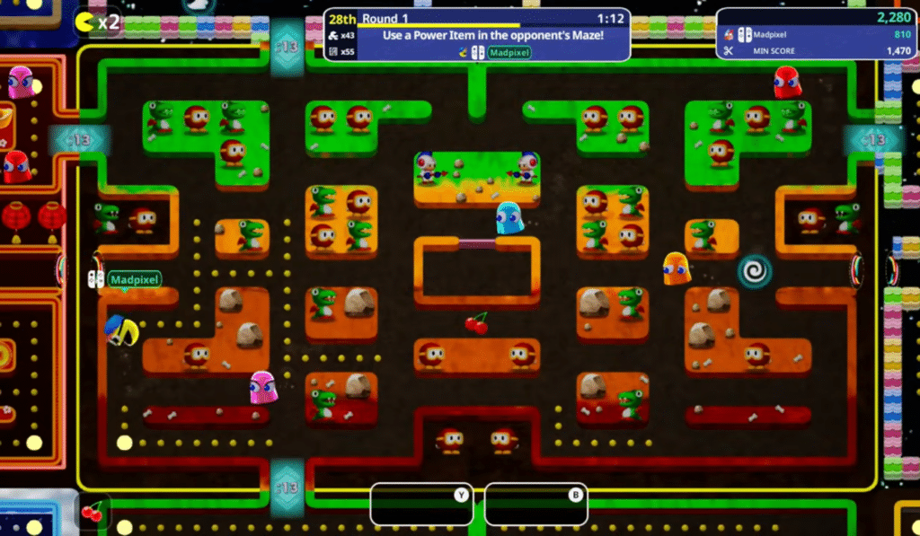 مراجعة لعبة Pac-Man Mega Tunnel Battle Chomp Champs