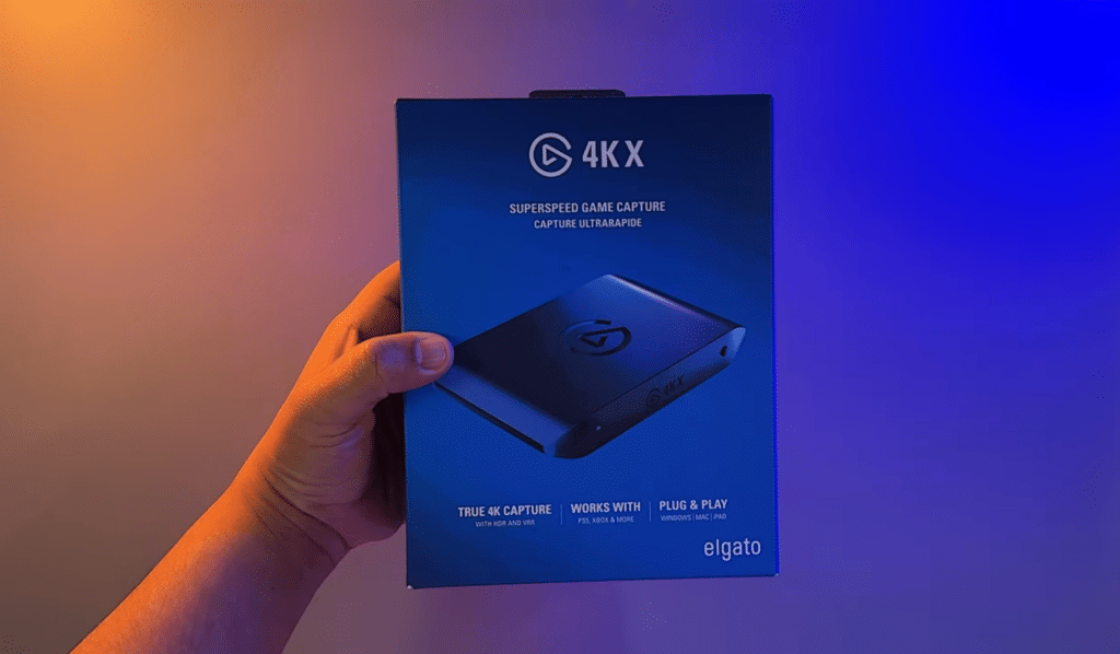 فتح صندوق Elgato 4K X