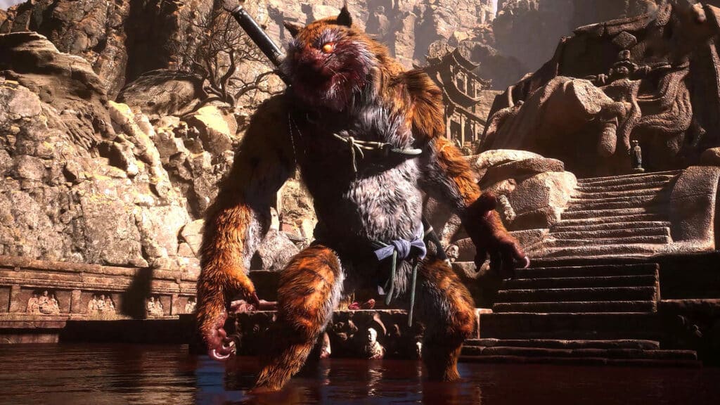 كيفية هزيمة الزعيم Tiger Vanguard في Black Myth Wukong