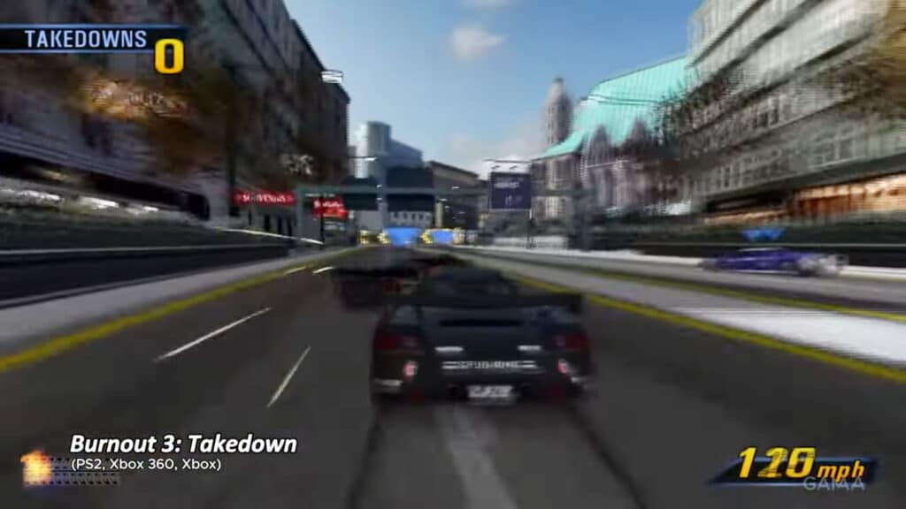 لعبة Burnout 3 takedown