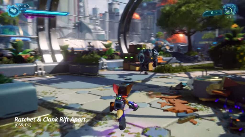 لعبة Ratchet and Clank Rift Apart