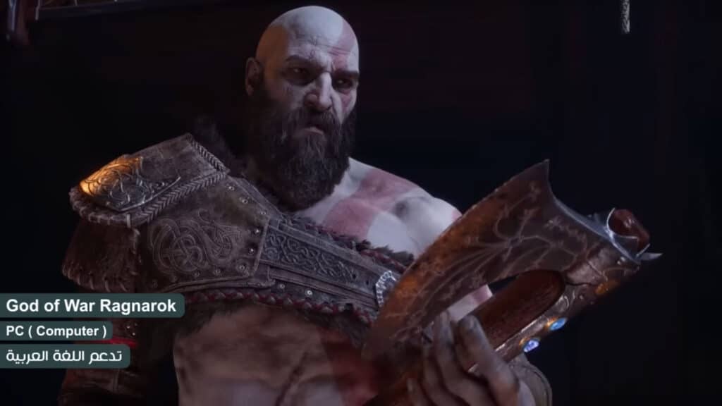 لعبة god of war ragnarok