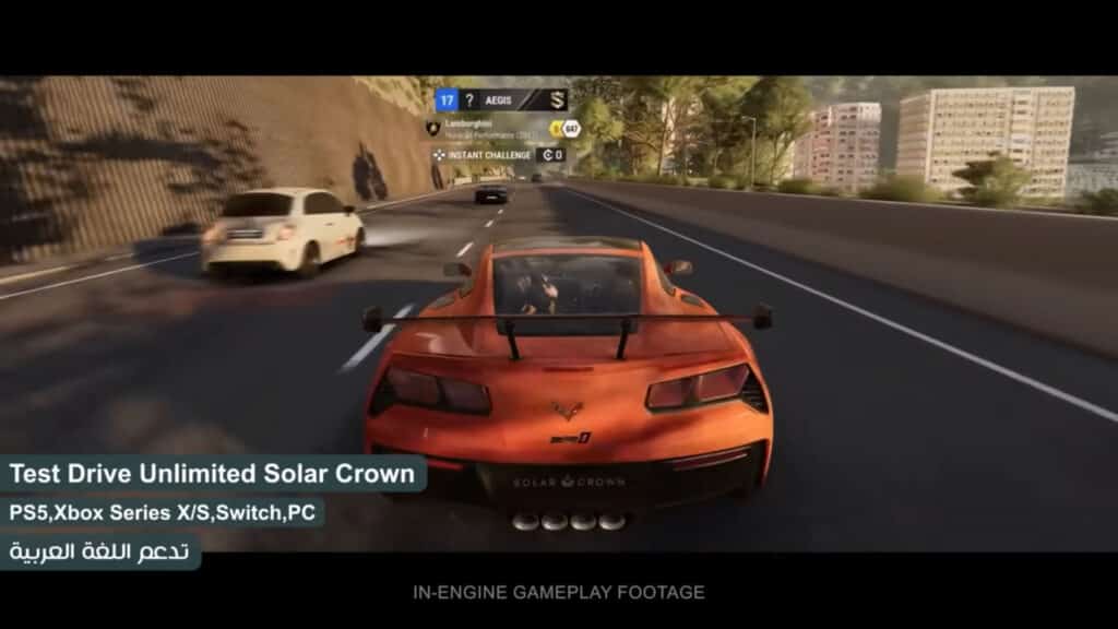 لعبة the drive unlimited solar crown