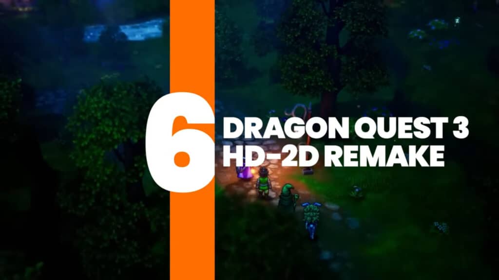 لعبة Dragon Quest 3 HD 2D Remake