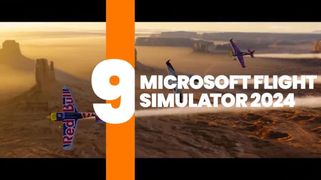 لعبة Microsoft Flight Simulator 2024