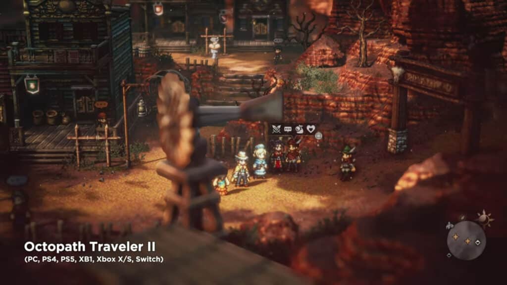 لعبة Octopath Traveler 2