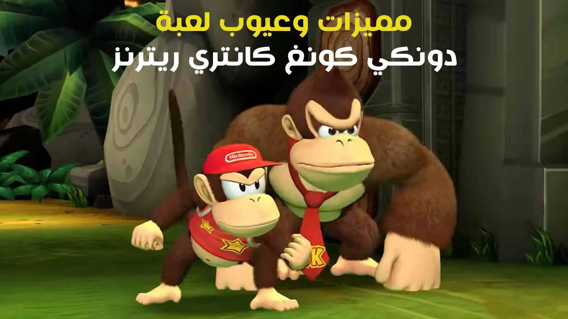 15 معلومة عن مميزات وعيوب لعبة دونكي كونغ كانتري ريترنز
