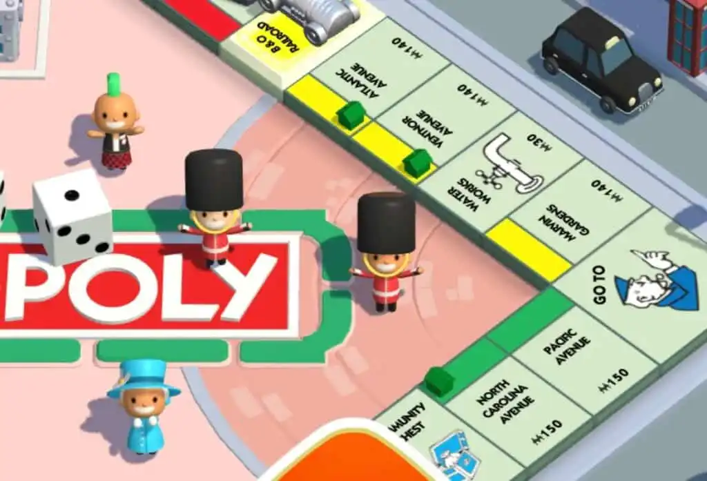 أسلوب اللعب في لعبة Monopoly Go