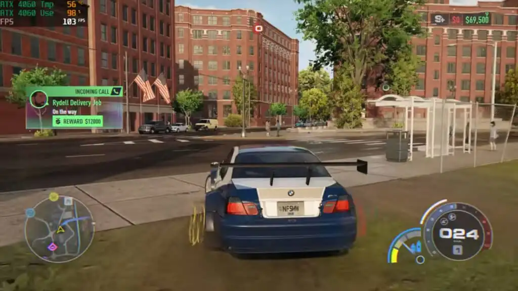 تجربة لعبة Need For Speed Unbound علي كارت الشاشة NVIDIA GeForce RTX 4060