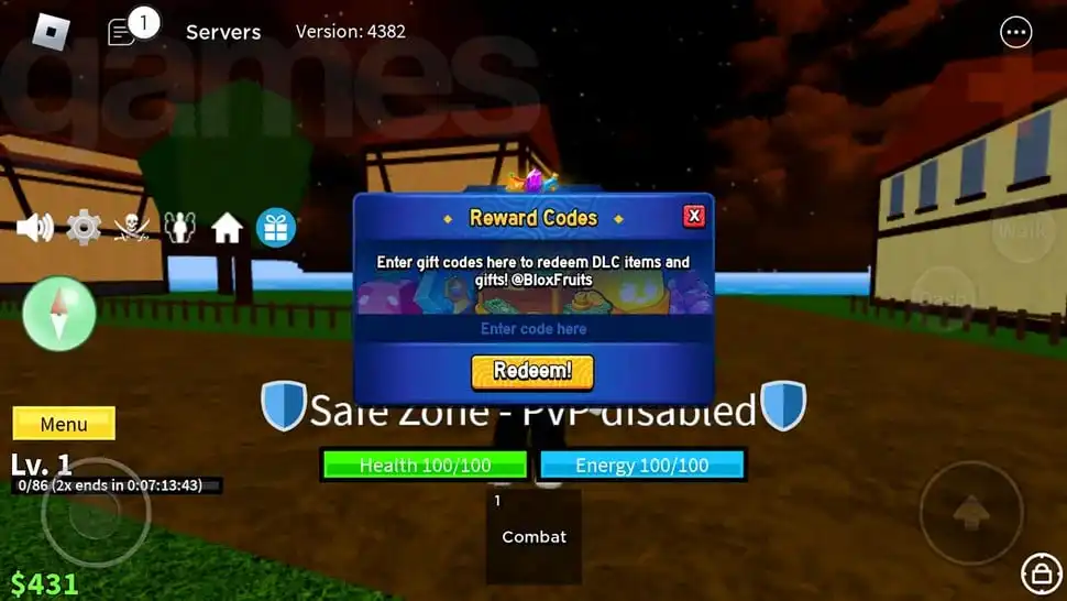 كيفية استرداد رموز Blox Fruits في Roblox