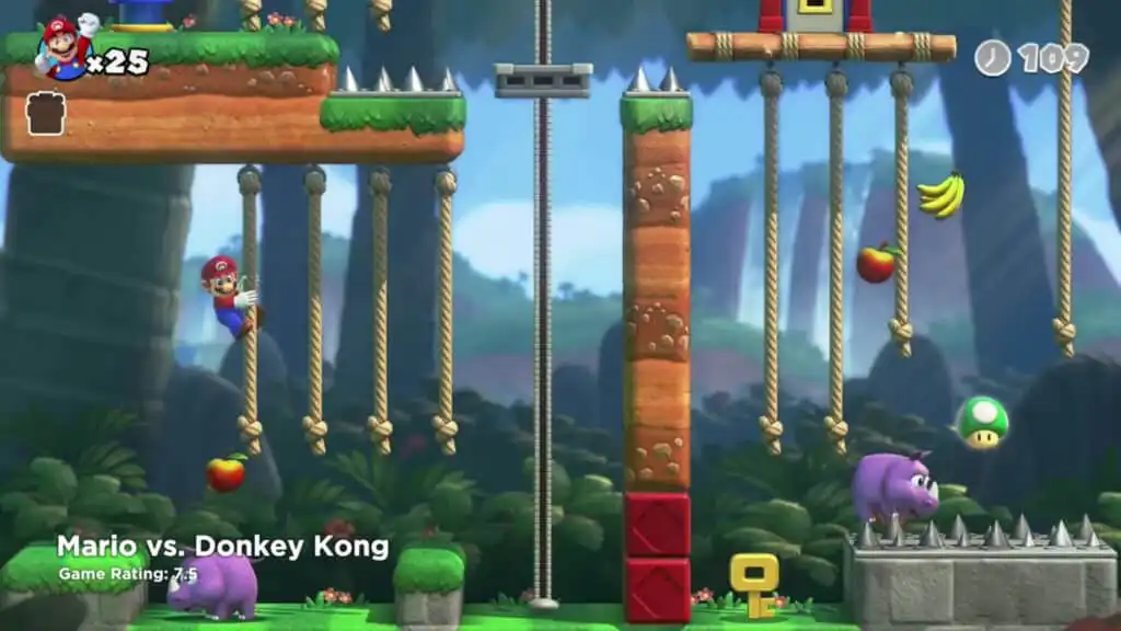 لعبة Mario VS Donkey Kong