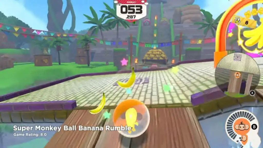 لعبة Super Monkey Ball Banana Rumble