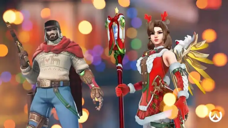 أفضل سكنات Overwatch 2 في الكريسماس