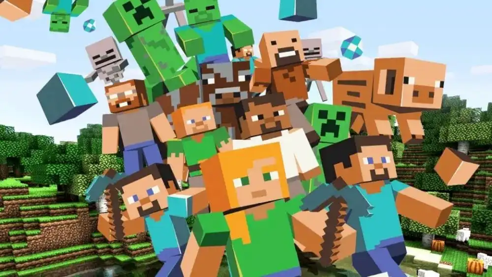 جميع شخصيات ماين كرافت Minecraft 