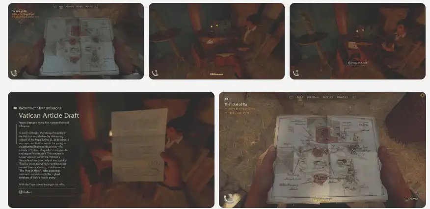 جميع مواقع ترددات راديو جيزة في Indiana Jones and the Great Circle