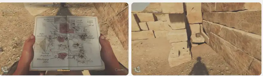 جميع مواقع ترددات راديو جيزة في Indiana Jones and the Great Circle