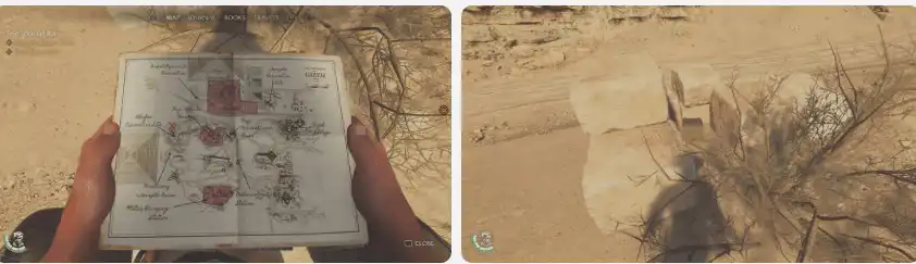 جميع مواقع ترددات راديو جيزة في Indiana Jones and the Great Circle
