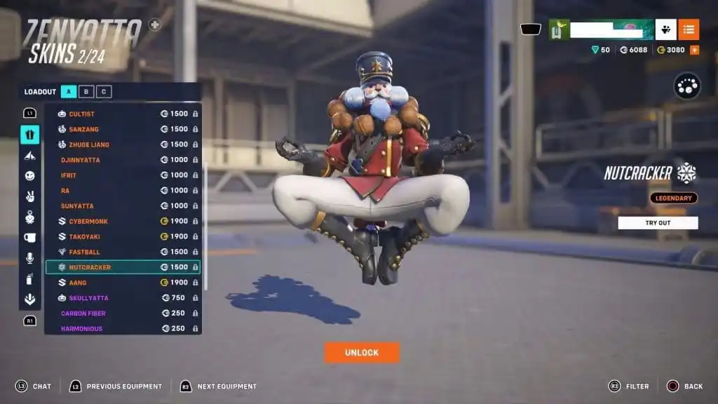 سكن Nutcracker Zenyatta
