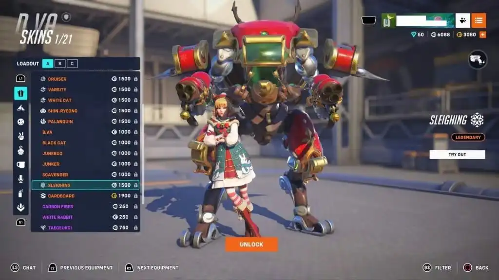 سكن Sleighing D.Va