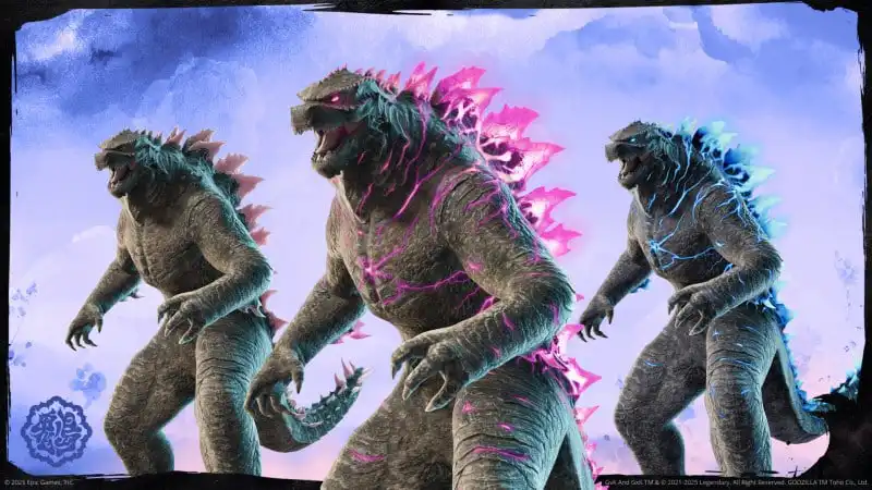 كيفية سكنات Godzilla في Fortnite