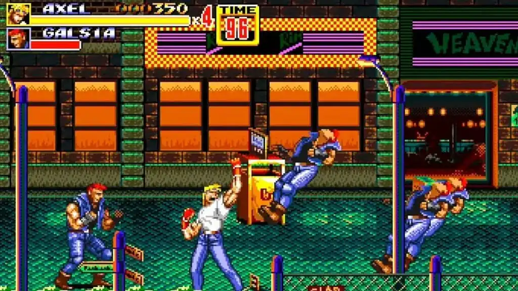 لعبة Streets of Rage 2 (1992)