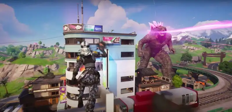 ما هو معدل تولد Godzilla في Fortnite