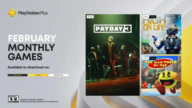 ألعاب PlayStation Plus المجانية لشهر فبراير 2025