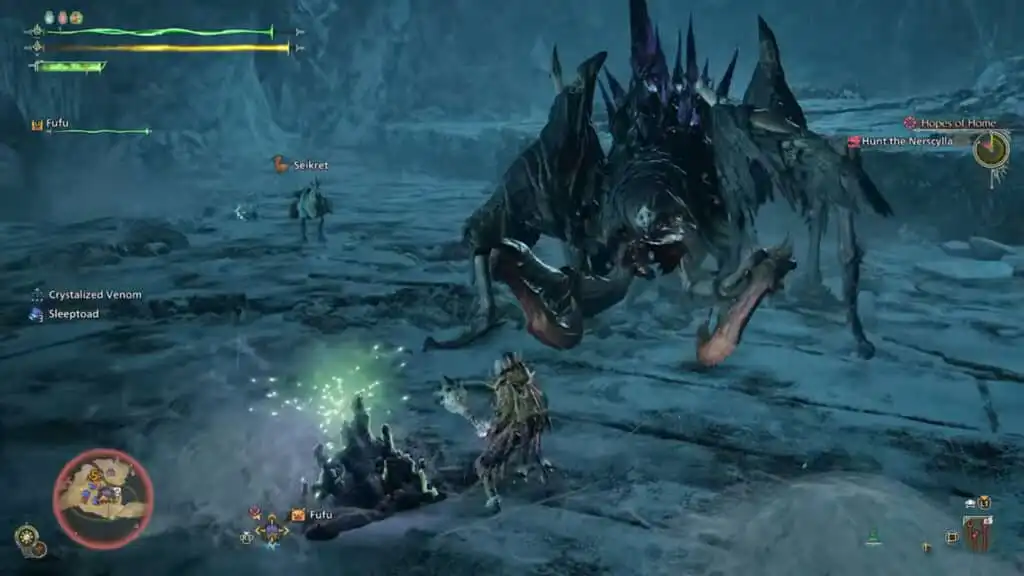 الأسلحة في لعبة Monster Hunter Wilds