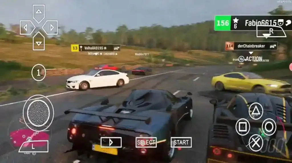 تحميل لعبة فورزا هورايزن Forza Horizon 4 ppsspp للاندرويد والكمبيوتر