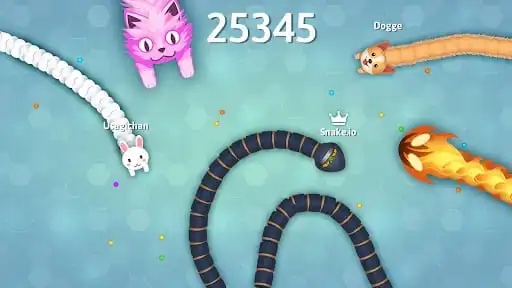 تحميل لعبة الثعبان snake.io مهكرة للاندرويد APK