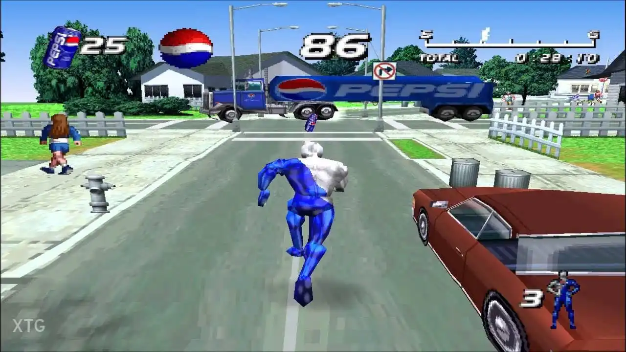 تحميل لعبة بيبسي مان Pepsiman للكمبيوتر مع النسخة المصرية مجانا