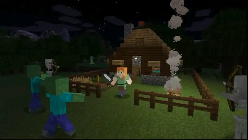 تحميل ماين كرافت Minecraft 1.19 للجوال apk مجانا