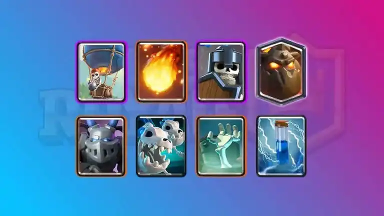 تشكيلة Lava Hound Balloon Deck