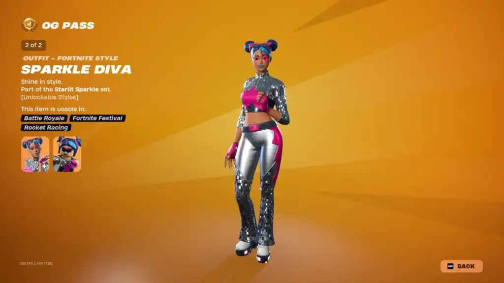 جميع سكنات و مكافآت Fortnite OG Pass الفصل 1 الموسم 2