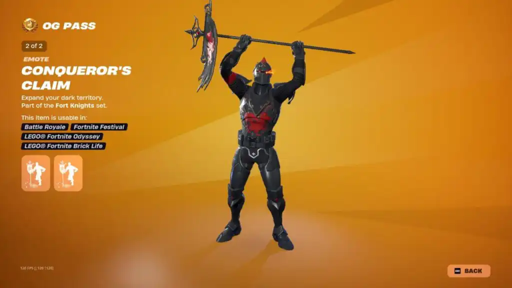 جميع سكنات و مكافآت Fortnite OG Pass الفصل 1 الموسم 2