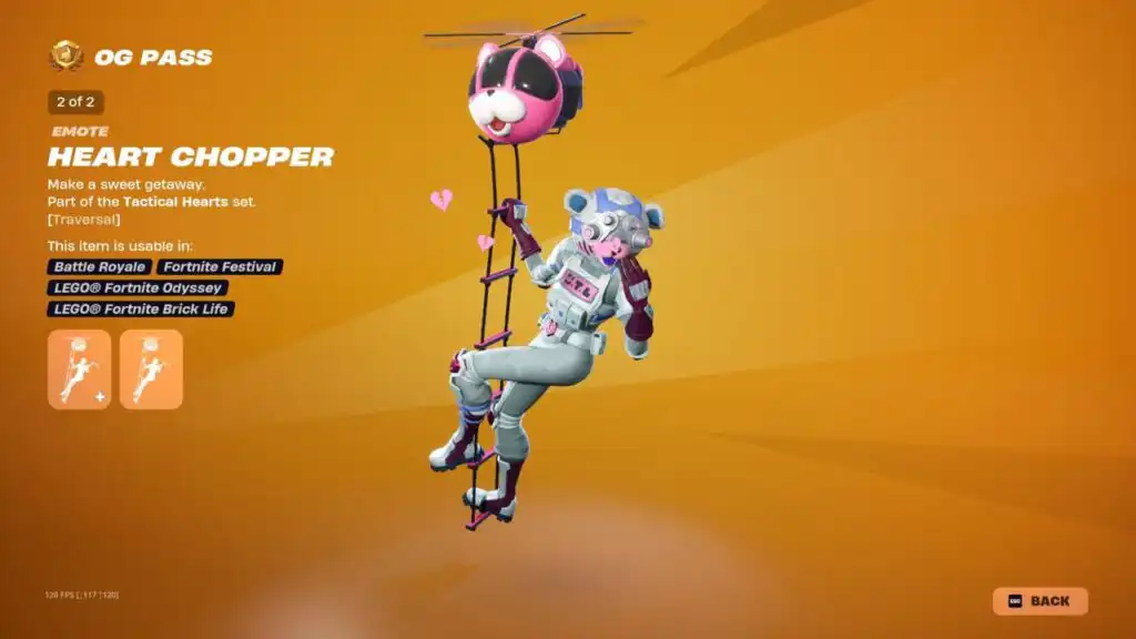جميع سكنات و مكافآت Fortnite OG Pass الفصل 1 الموسم 2