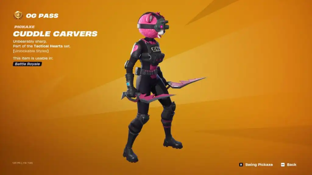 جميع سكنات و مكافآت Fortnite OG Pass الفصل 1 الموسم 2