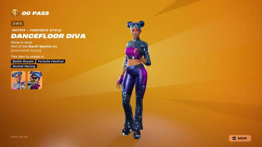 جميع سكنات و مكافآت Fortnite OG Pass الفصل 1 الموسم 2