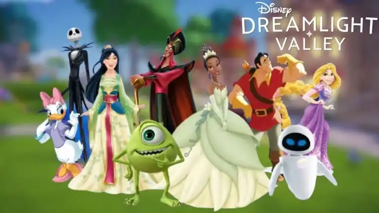 جميع شخصيات ديزني Disney Dreamlight Valley