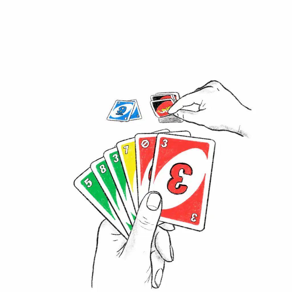 قوانين لعبة أونو بالصور