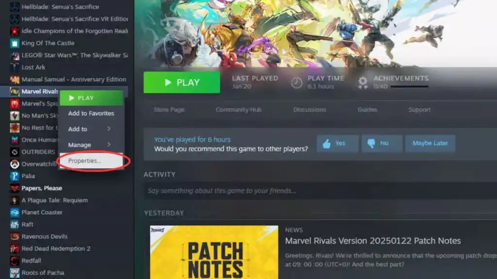 كيفية اصلاح خطأ failed to connect to Steam 211 في مارفل رايفلز 2
