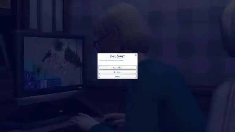 كيفية حفظ The Sims 4 أثناء التجميد