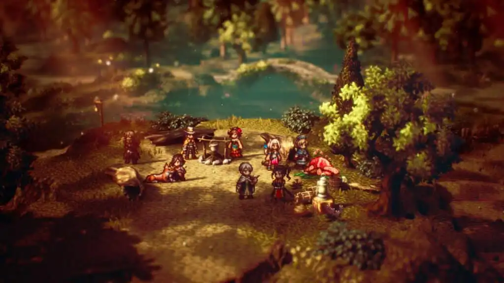 لعبة Octopath Traveler 2