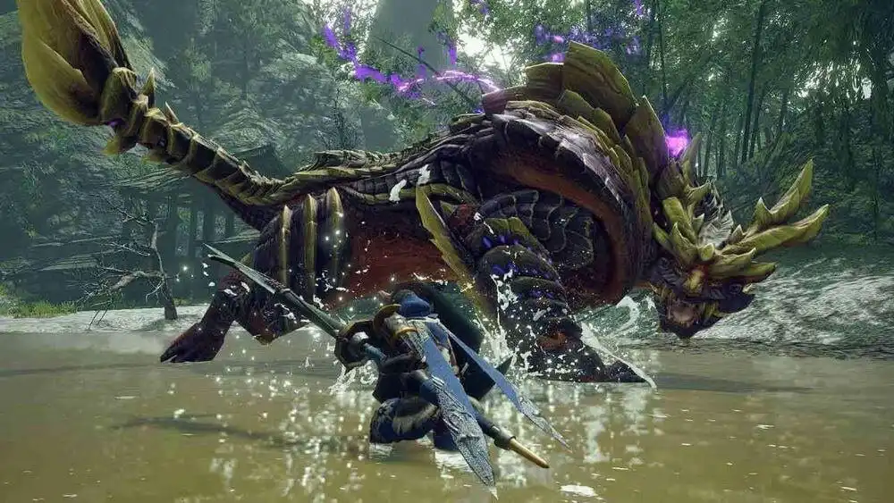 لعبة ارتفاع صياد الوحش Monster Hunter Rise