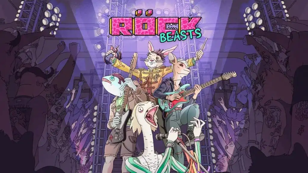 لعبة حيوانات الروك Rockbeasts