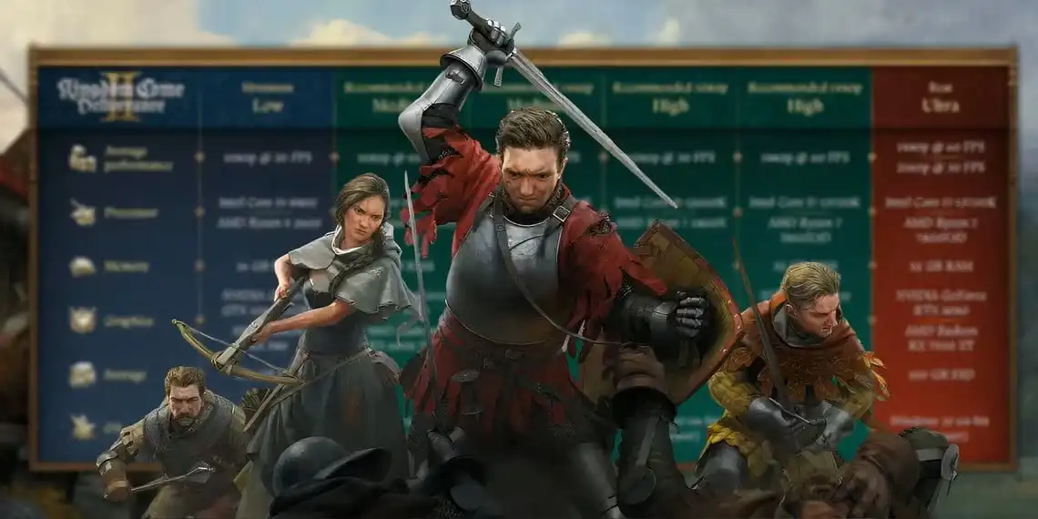 متطلبات تشغيل لعبة Kingdom Come: Deliverance 2