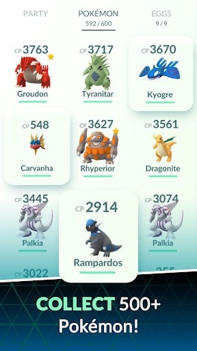 ميزات لعبة بوكيمون جو Pokémon GO مهكرة