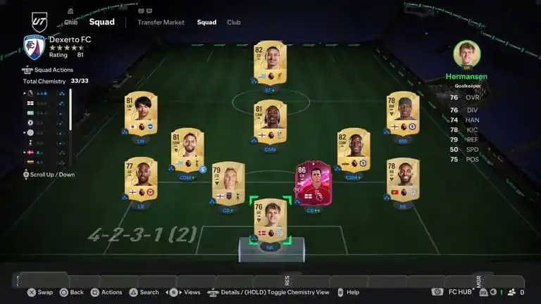 أفضل التشكيلات في EA FC 25