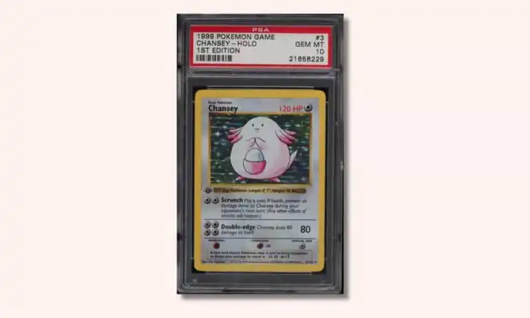 بطاقة Base Set Chansey Holo (First Edition) (Shadowless) (03/102)
