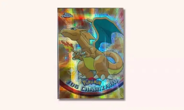بطاقة Topps Chrome Series 1 Tekno Charizard